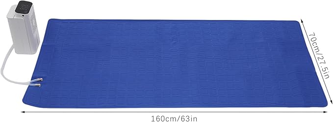 Bed Cooling System, 63 * 27.5 Water Cooling Mattress Pad with Low-Noise, Controllable Shutdown Time, Water Bed Cooler for Cool Sleeping, Cool/Comfortable Resting Environment