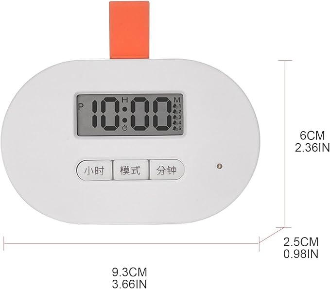 3 Grid for Pill Box Medicine Storage Box Electronic Timing Reminder Medicine Box Alarm Pills Organizer for Pill Con Electronic Pill Box Dispenser with Alarm