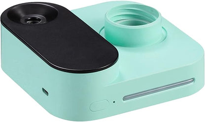 Mini Water Bottle Humidifier, Compact Size Design USB Charging Large Spray Portable Cordless Bottle Humidifier for Travel Car and Bedroom(Green) (Green)
