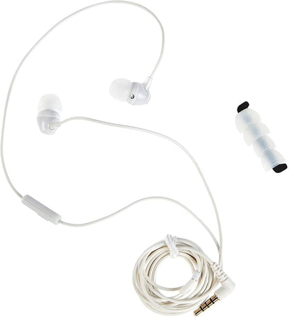 Sony MDREX15AP in-Ear Earbud Headphones with Mic, White