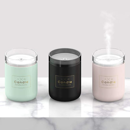 Car Mounted Humidifier Essential Oil Diffuser Electric Humidifier Usb Office Home Portable Desk Candle Travel Hydrating