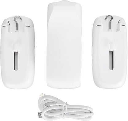 Automatic Curtain Opener, Smart Automatic Curtain Remote Control with APP Voice Control Timer Switch, Built in Temperature Light Sensor Electric Curtain Motor for Home Office