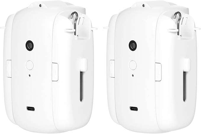 2Pcs Smart Electric Curtain Motor Curtains Rod Opener Voice Control Timer Control Sensor Automatic Curtain Switch Robot for I-Rail U-Rail