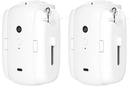 2Pcs Smart Electric Curtain Motor Curtains Rod Opener Voice Control Timer Control Sensor Automatic Curtain Switch Robot for I-Rail U-Rail