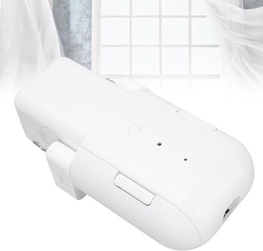 Automatic Curtain Opener, WiFi Bluetooth Remote Control Smart Curtain with App, Voice Control Electric Curtain Robot for T Track U Track Roman Rod