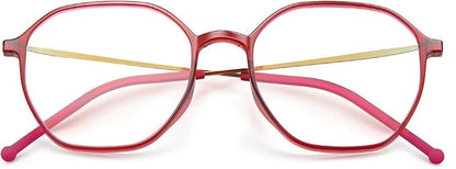 VISOONE Lightweight TR90 Blue Light Blocking Glasses Frame with Anti Glare Eye Protection for Women and Men RANE