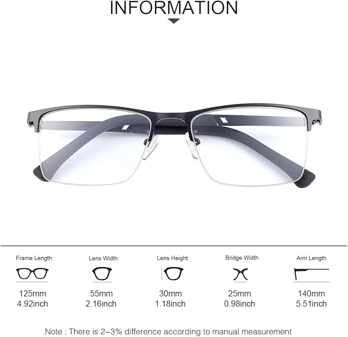 YIMI Photochromic Progressive Multifocus Reading Glasses Sun Readers UV Blue Light Blocking Transition Glasses for Men Women
