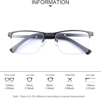 YIMI Photochromic Progressive Multifocus Reading Glasses Sun Readers UV Blue Light Blocking Transition Glasses for Men Women