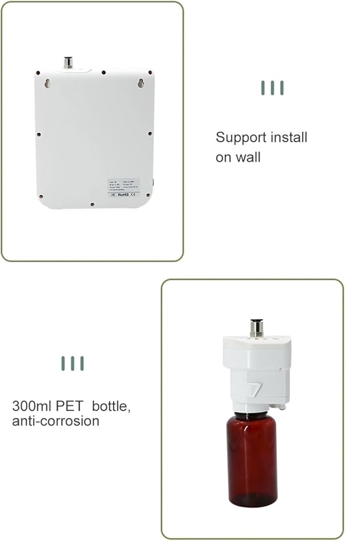 Smart WiFi Essential Oil Aroma Diffuser, App Control, Auto Timer, 300ml Tank, Covers 150m³, Perfect for Large Rooms & Business Use