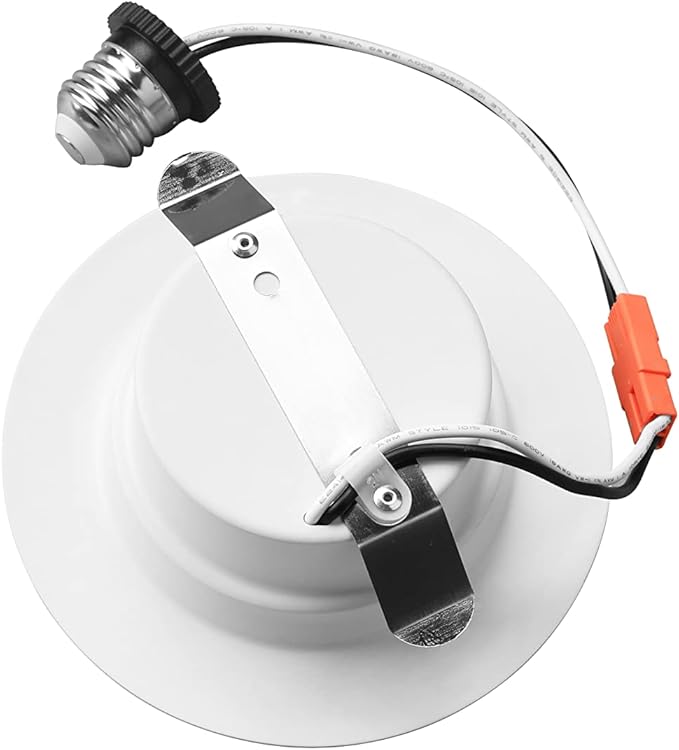INFIBRITE 4 Inch WiFi Smart 9W 810LM Recessed Retrofit LED Sleek Series Downlight Kit (Includes E26 Connector), Dimmable, Compatible with Alexa and Google, Wet Rated