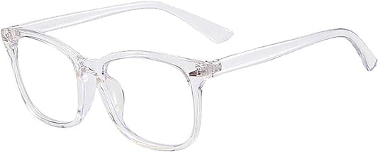 MAXJULI Blue Light Blocking Glasses,Computer Reading/Gaming/TV/Phones Glasses for Women Men(Transparent)