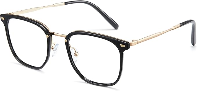 Cyxus Blue Light Glasses for Woman, Fashion Computer Glasses on Office Reduce Eye Strain Anti Migraine for Working Reading