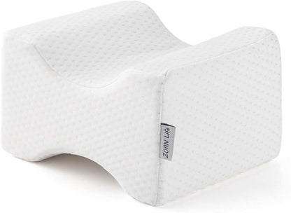 ZOAN Knee Pillow for Side Sleepers, Memory Foam Knee Pillow, Leg Pillows for Side Sleeping for Hip, Back and Sciatica Pain Relief