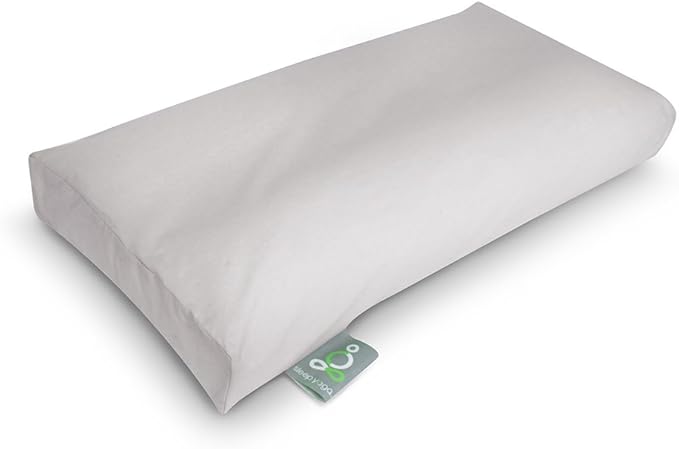 2-Pack Pillow Cover Case for Sleep Yoga® Knee Pillow (Grey)