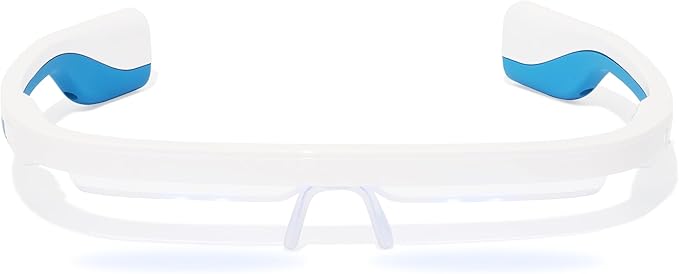 Premium Blue Light Therapy Glasses | Sleep Better, Boost Energy, Improve Mood | Portable Light Therapy Lamp | Circadian Rhythm Disruptions Linked to Sleep Problems, Winter Blues, Low Energy