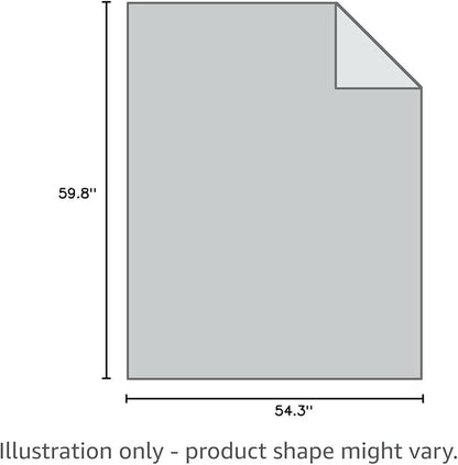 Faraday Blanket, E M F Protection Blanket, As Protection Cover for All Ages, Shielding Blanket, Size 54.3" x 59.8" - This is Not a Faraday Cage