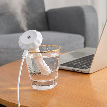 Humidifier Stick Includes Short Long Cotton USB Powered For Travel Bedroom Office Quiet Compact