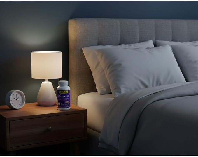 Members Mark Extended Release Melatonin 10 mg Tablets 300 ct Sleep Support for Travel Shift Work and Nighttime Routine