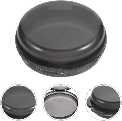 Baluue 3pcs Transparent Pill Organizer Compact Daily Medication Container for Travel Use Airtight Storage for Pills and Vitamins Multi-Functional Tablet Holder