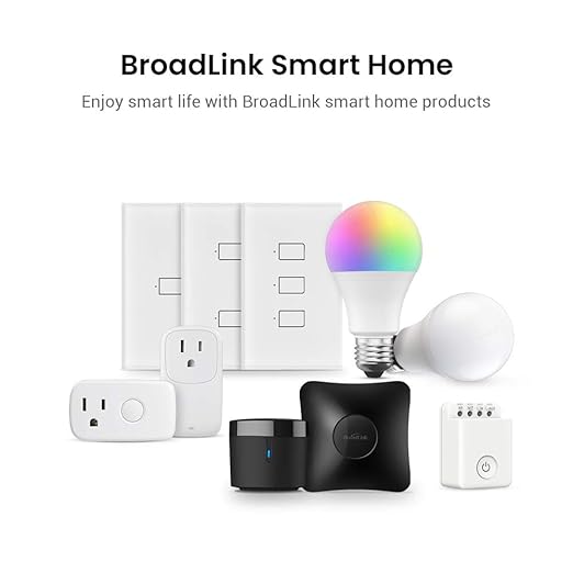 BroadLink Smart Light Switch, No Neutral Wire Required, Single Pole with App and Voice Control, 2-Gang Touch Timer Switch, Compatible with Alexa, Google Assistant, IFTTT, Siri Shortcuts, Hub Included