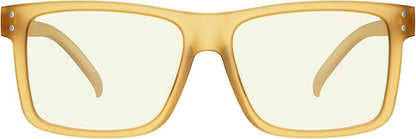 Eyekepper 2 Pack Oversized Reading Glasses Square Large Blue Light Readers for Men Women - Transparent +0.50