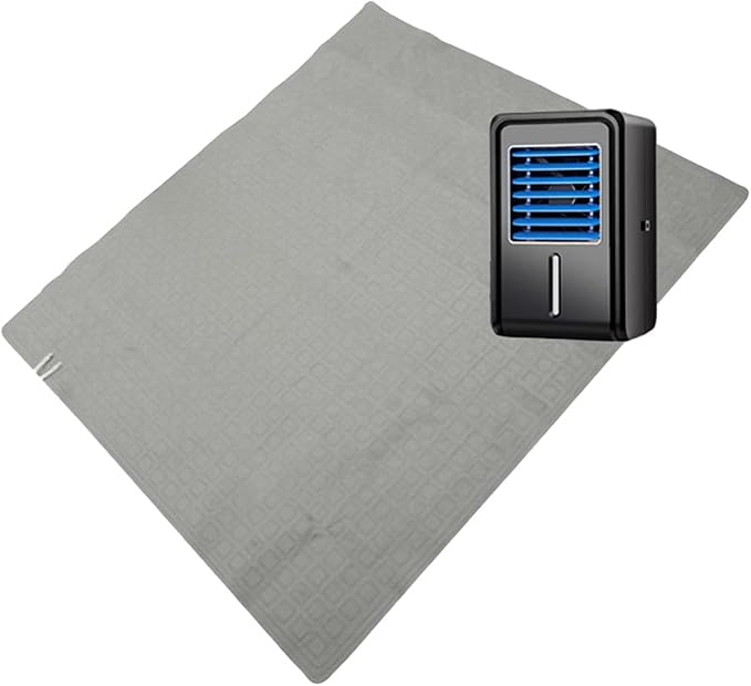 Bed Cooling Mattress Pad, with Remote Control, Water Bed Cooler, Cooler Sleep System, Chilled Mattress Topper, Effective Heat Relief, Cool in Summer, for Home, Dorm Room, Hostel(Size:1.6 * 1.4m)