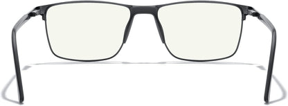 MERRY'S Fashion Blue Light Blocking Glasses - Reading Glasses Metal Frame Spring Hinge Readers for Men Eyeglasses