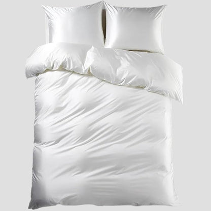 Duvet Cover for Fluffy Weighted Blanket, Breathable Soft Removable Cooling Comforter Cover for All Season(White, 60"x80" Duvet Cover)