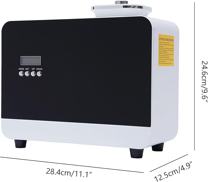WiFi Scent Air Machine Smart Fragrance Diffuser, 14W 800ml Waterless Cold Air Scent Diffuser Large Room Commercial Scent Machine 105,944 cu. ft Coverage for Hotel, Office, Spa, Bars