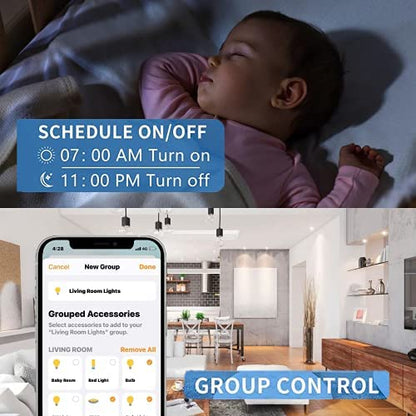 Homekit Smart Light Switch,Glass Touch Panel, Works with Homekit,Siri Voice Control,Timing, Neutral line Needed,EU,10A (3 Gang)