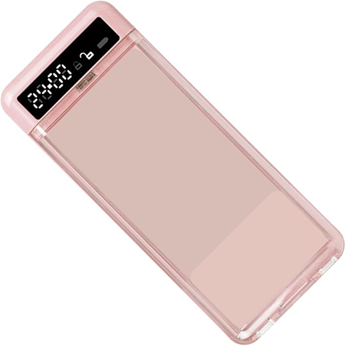 Phone Lock Organizer – Transparent Timed Security Box, Excessive Screen Use Prevention, Travel Home Work Classroom Bedroom Kitchen | Students College Gadget Storage Timer for Home School