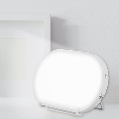 10000 Lux Cool White Light Therapy Lamp Simulation of Daylight Natural Light Full-Spectrum Energy Lamp