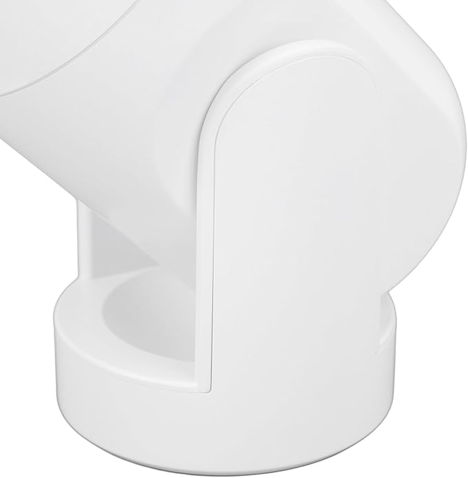 Black Portable USB Humidifier with Angle, Quiet Cool Mist Desktop Humidifier for Travel - 360 Degree Rotation Car Humidifier (White)