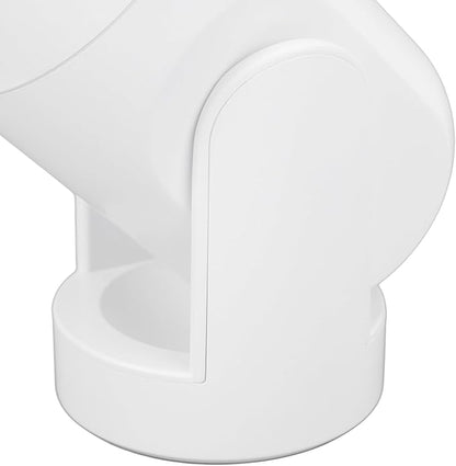 Black Portable USB Humidifier with Angle, Quiet Cool Mist Desktop Humidifier for Travel - 360 Degree Rotation Car Humidifier (White)