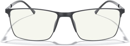 MERRY'S Fashion Blue Light Blocking Glasses - Reading Glasses Metal Frame Spring Hinge Readers for Men Eyeglasses