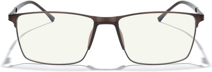 MERRY'S Fashion Blue Light Blocking Glasses - Reading Glasses Metal Frame Spring Hinge Readers for Men Eyeglasses
