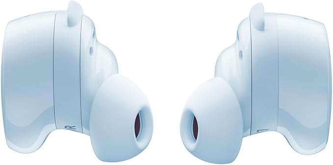Bose QuietComfort Earbuds - True Wireless Bluetooth Earbuds with Active Noise Cancellation and Mic, USB-C Charging, IPX4 Rating, Up to 8.5 Hours of Playtime, Ice Blue - Limited Edition Color