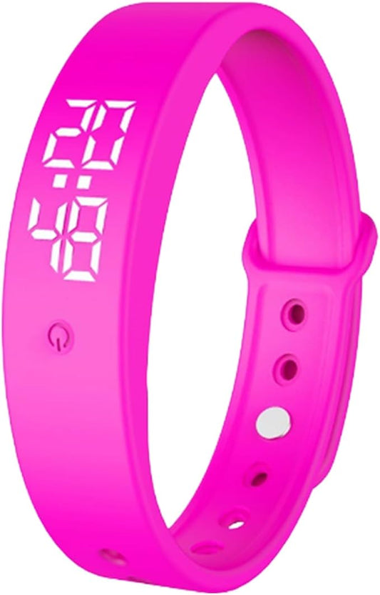 Alarm Vibrating Watch, Alarm Reminder Watch, Silent Vibrating Timer Clock, 3 Alarms Daily Organizer Timer for Adults/Men/Women/Teens/Elderly