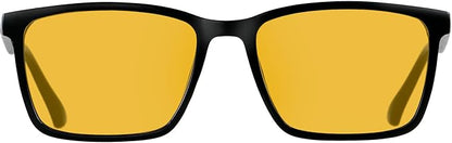 ANDWOOD Blue Light Blocking Glasses Men Women Computer Filter Large Frame Bluelight Blocker Anti Blue Ray Lightweight AR002