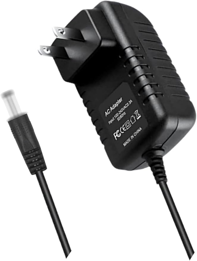 12V AC/DC Adapter for Charging WiiM Smart Wake-up Light WWL001 Sunrise Music Alarm Clock 12VDC DC12V 12volt 12.0 Volts Power Supply Cord Charger Cable PSU Mains
