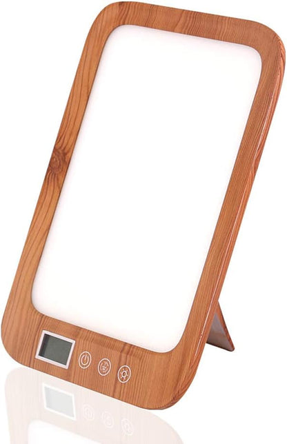 Led Light Therapy Lamp 3 Color Temperature, UV Free 10000 Lux Brightness for Home Office Traveling