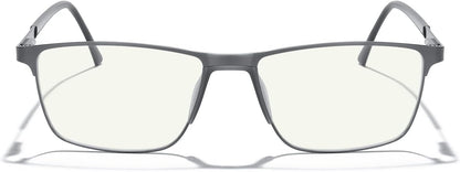 MERRY'S Fashion Blue Light Blocking Glasses - Reading Glasses Metal Frame Spring Hinge Readers for Men Eyeglasses