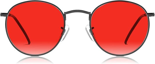 Sleep Blue Light Blocking Glasses for Men and Women, Computer Gaming Glasses Anti Eyestrain & UV Glare