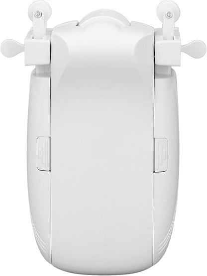 Ymiko Smart Curtain Opener, Robot WiFi Automatic Electric Motor Quiet Low Noise U I Shaped Track Smart Curtain Motor for Bedroom Living Room Office