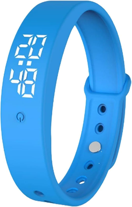 Alarm Vibrating Watch, Alarm Reminder Watch, Silent Vibrating Timer Clock, 3 Alarms Daily Organizer Timer for Adults/Men/Women/Teens/Elderly