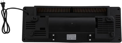 Electric Heater for Bedroom, 1400W PTC Fast Quiet Heater with Remote Control, Wall Mount/Desktop, 1-6H Timer, Adjustable Thermostat (60.8-104°F) for Office, Home, Room (11-20 m²) (with Flower)