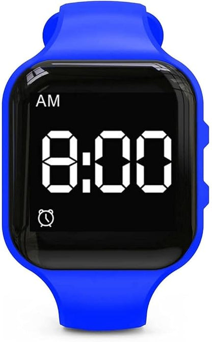 Vibrating Alarm Watch Water Resistant Wake Up Wristband Silent Medical Reminder Watch - with Timer and 15 Daily Alarms