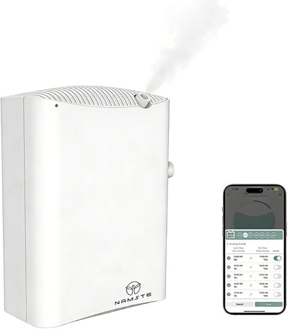 Waterless Essential Oil Diffuser HVAC Scent Machine - Smart APP & WiFi Control 3500 sq. ft Coverage Cold Air Aroma, Minimalist Aromatherapy Diffusers 500ML for Home Hotel Office Large Room