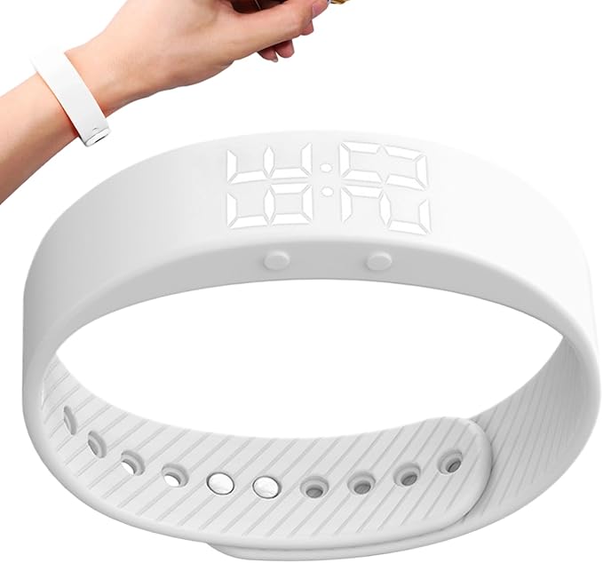 Smart Bracelet – Smart Wristband Activity Fitness Tracker, Waterproof Watch Monitor with Pedometer for Running Exercise Workout Gym Walking Calories, Compatible for Men Women Daily Fitness Tracking