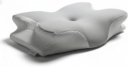 Lunari Butterfly Cervical Pillow – Orthopedic Memory Foam Neck Support Pillow for Neck Pain Relief, Ergonomic Cooling Pillow for Side & Back Sleepers